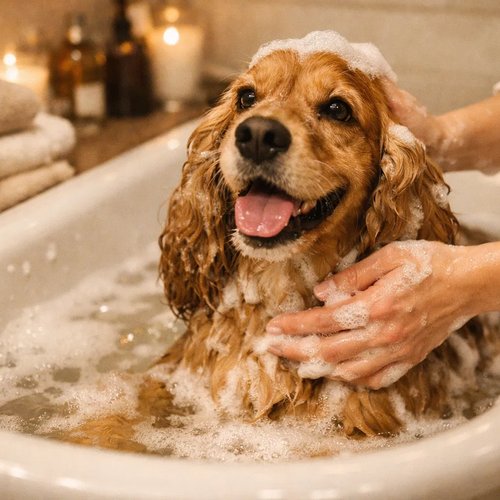 Bath and tidy grooming service